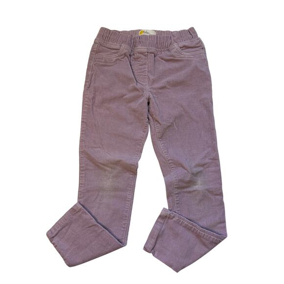 Mini Boden Girls Purple Corduroy Pull-On Pants - Size 7Y (122cm) - Picture 1 of 6